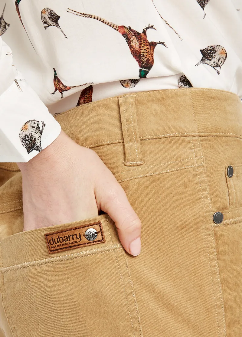 Dubarry Honeysuckle Cord Trouser - Camel-2